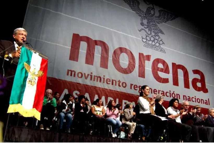 Asamblea Constitutiva de Morena, 2011. Foto: @PartidoMorenaMx