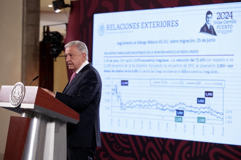 AMLO pidió a los aspirantes estadounidenses hablar con la verdad y atender las causas de migración 