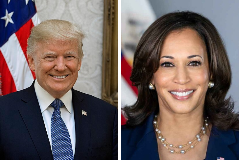 Trump Kamala 