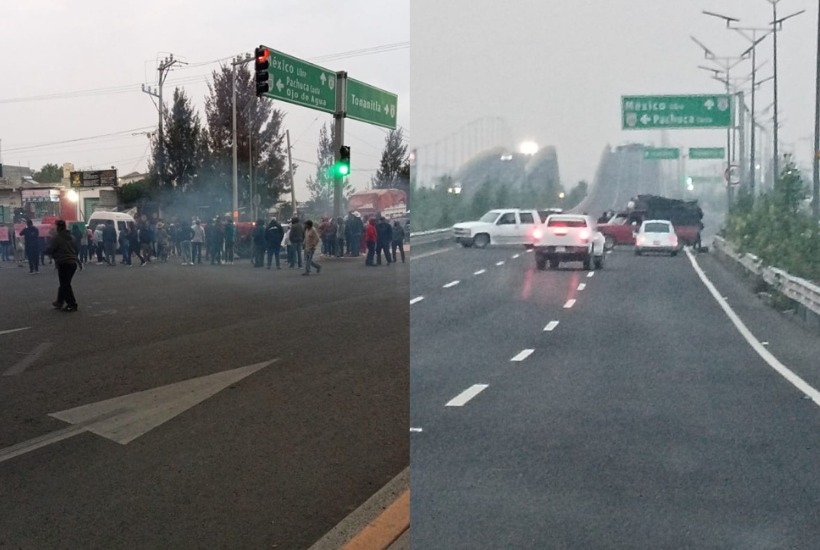 Exigen que se resuelva el añejo problema de límites territoriales entre Tonanitla y Tecámac. Foto @vialhermes