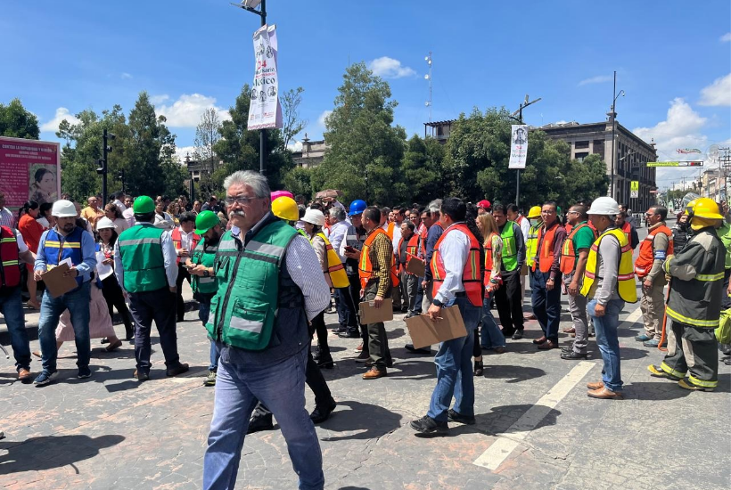 Se activaron 10 mil alertas sismicas en 65 municipios del Edomex. Foto: Alberto Dzib 