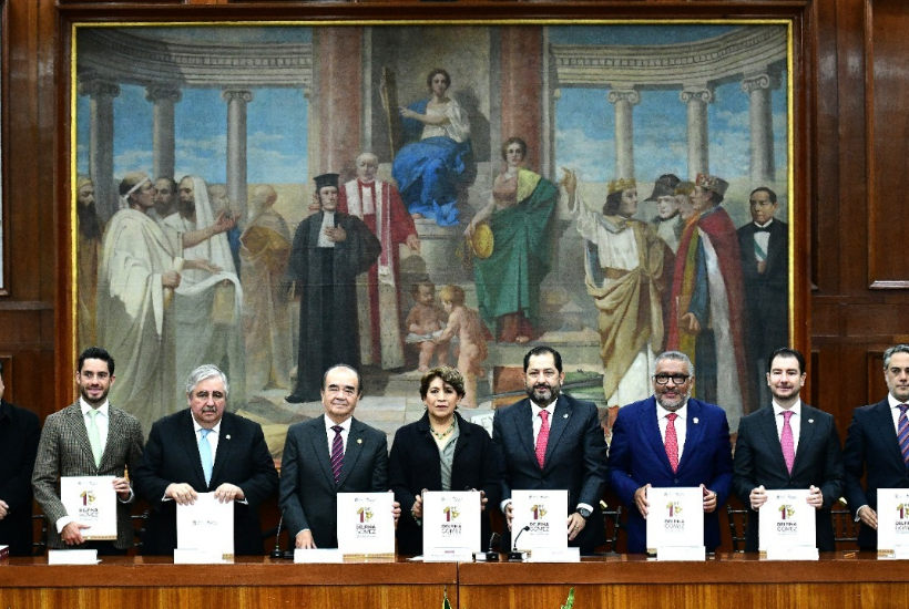 La glosa del informe se realizará en la primera quincena de octubre.Foto: Gobierno del Edomex