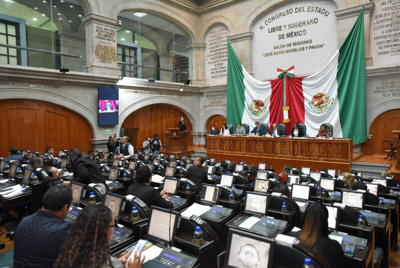 La reforma sobre GN pasó  por mayoría y la de pueblos indígenas se avaló por unanimidad. Foto: @Legismex