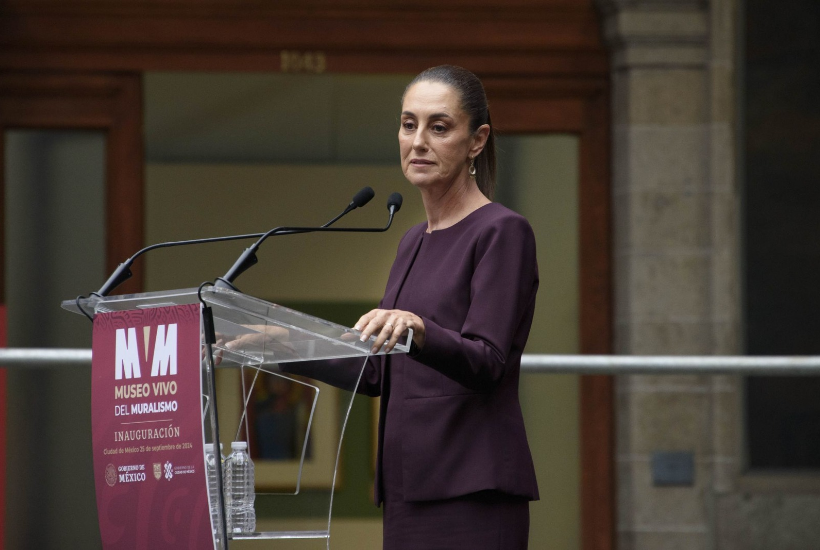 Este 1 de octubre rendirá protesta como la primera mujer presidenta de México. Foto: Presidencia/Cuartoscuro 