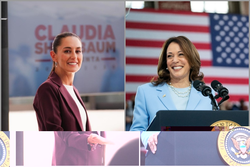 Claudia Sheinbaum Pardo y Kamala Harris 