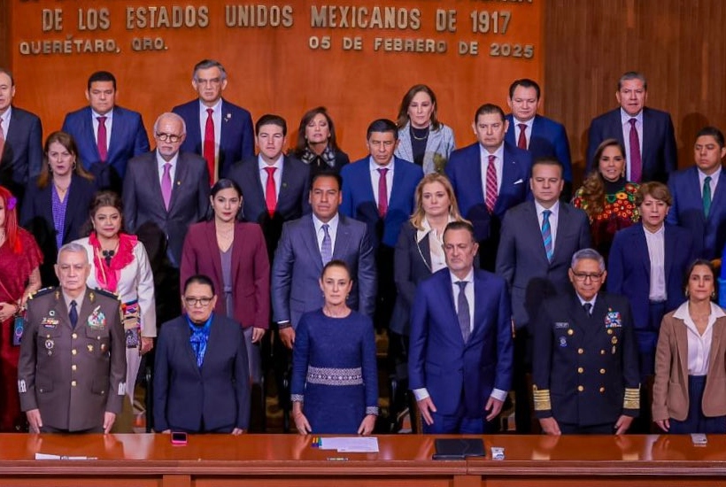 Las y los gobernadores cierran fila con Claudia Sheinbaum. FOTO: Redes Sociales CONAGO