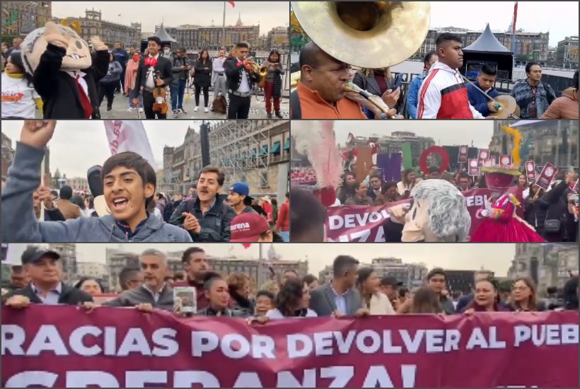 Verbena en el Zócalo