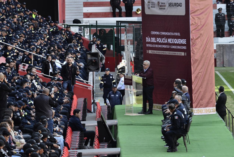 indicó que día con día se trabaja para ser la mejor policía estatal del país