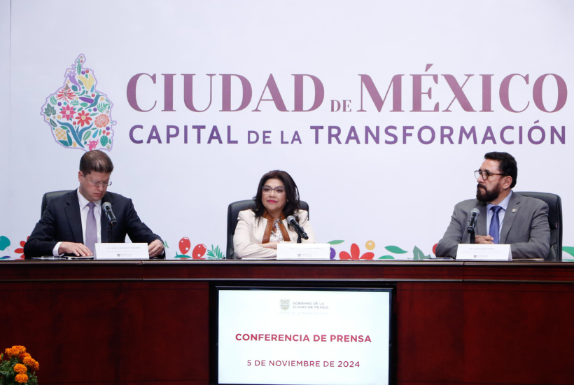 Los avances de las investigaciones de fueron dados a conocer por la propia jefa de gobierno de la Ciudad de México, Clara Brugada. Foto: Gobierno CDMX