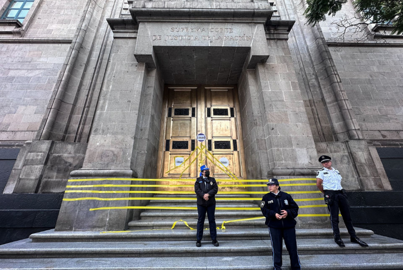 La decisión se da luego de que se aprobó el dictamen de la reforma judicial en el Senado. Foto: Andrea Murcia/Cuartoscuro