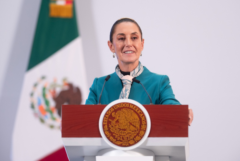 La presidenta Claudia Sheinbaum consideró que fue una victoria para el pueblo. Foto: Gobierno Federal