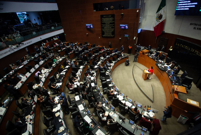 Los dictámenes ahora deberán ser votados por los 32 congresos estatales; se requieren 17 a favor. Foto: Andrea Murcia