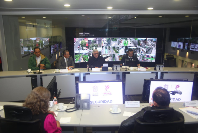 Buscan fortalecer las estrategias de seguridad en territorio mexiquense. Foto: SSEM