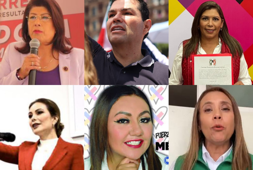 Primero y tercer lugar en gastos ocupan candidatas y candidatos en Edomex