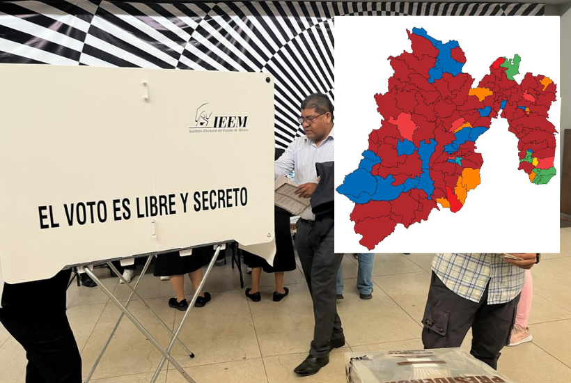 Morena y aliados se hicieron de 87 municipios del Edomex