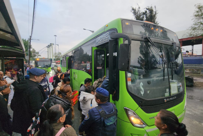 Unidades de RTP prestan servicio gratuito a pasajeros por cierre de estaciones del Metro