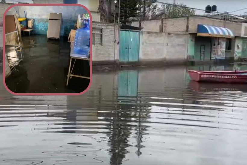 chalco diez días inundado 