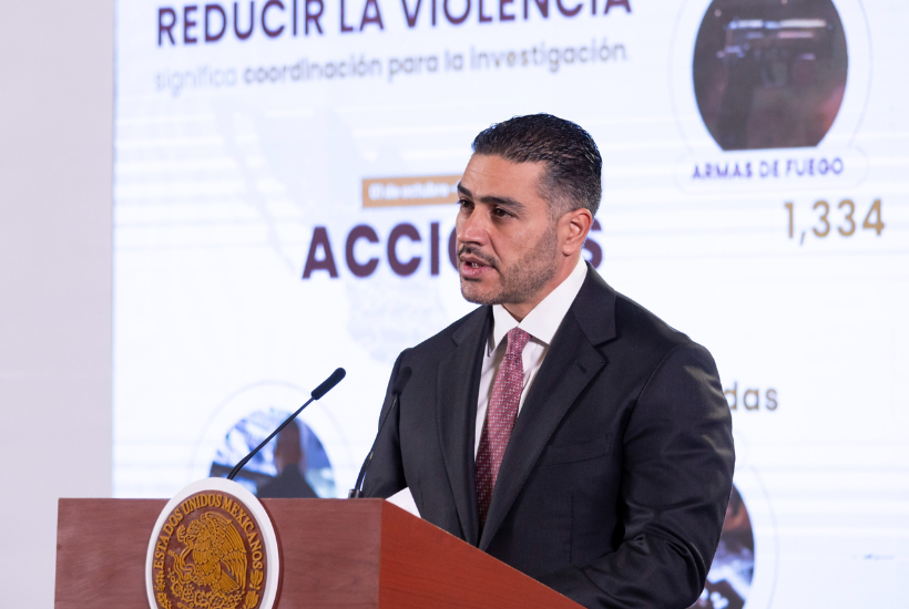 La presdidenta dijo que el diferenciador de su estrategia de seguridad es la apuesta por la coordinación. Foto: Gobierno de México