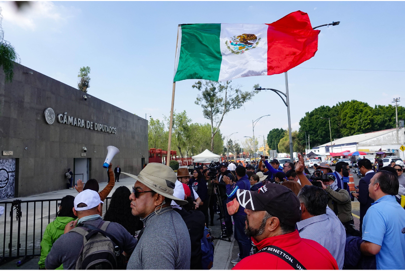 Trabajadores del Poder Judicial se niegan a terminar paro iniciado por las reformas al Poder Judicial. 