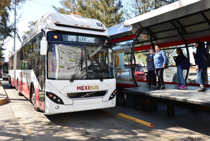 Viajar en Mexibús y  Mexicable será gratis para algunas personas. Foto Semov