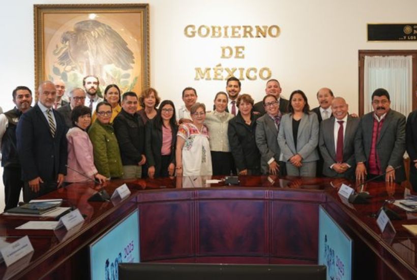 Claudia Sheinbaum, Delfina Gómez y alcaldes del oriente de Edomex