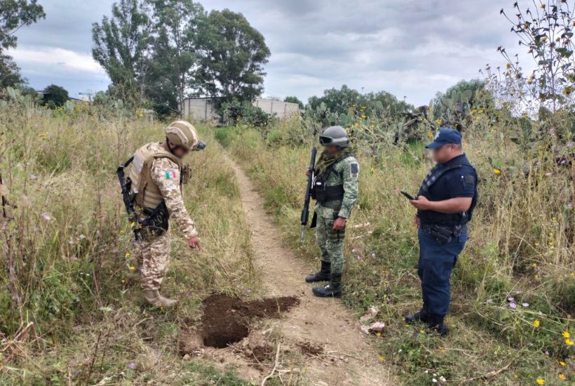 toma clandestina en Tepetlaoxtoc