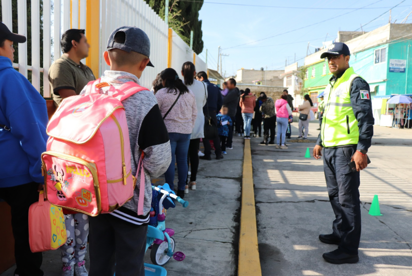 Además realizarán rondines en cerca de 22 mil escuelas, utilizando 626 patrullas. Foto: SSEM