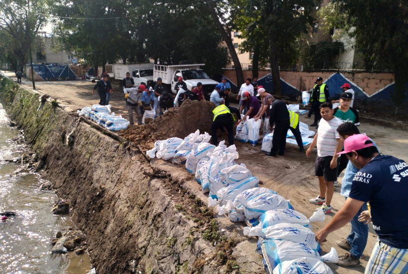 autoridades estatales han solicitado a los vecinos del lugar desalojar sus viviendas