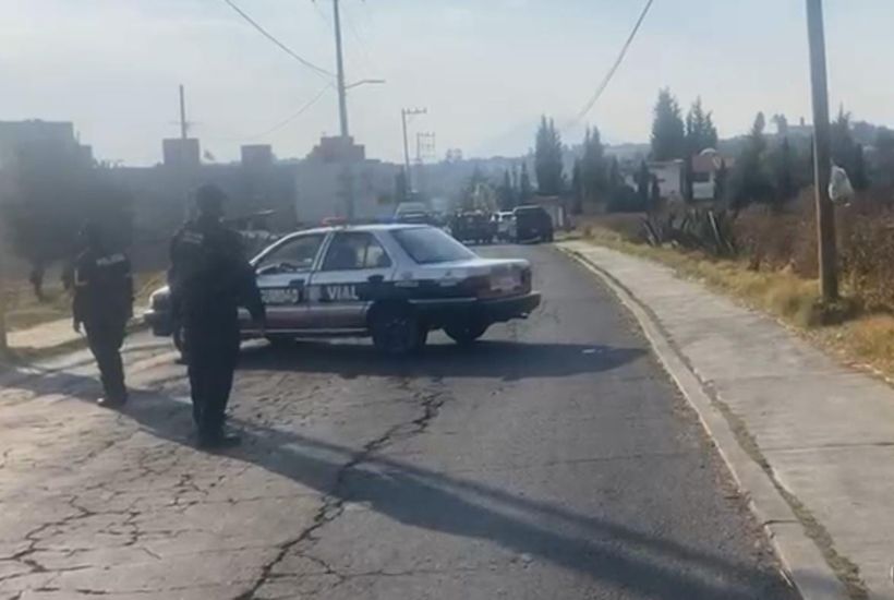 En Jicquipilco se registró una balacera en una casilla.