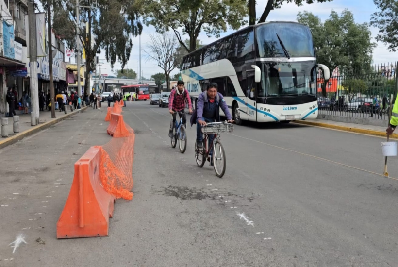 Cabe mencionar que los trabajos de la construcción de la ciclovía comienzan a una semana de un fuerte operativo que se desplegó en la zona de la terminal