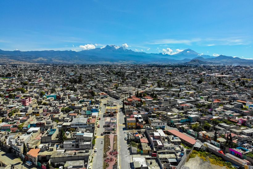 Valle de México despejado