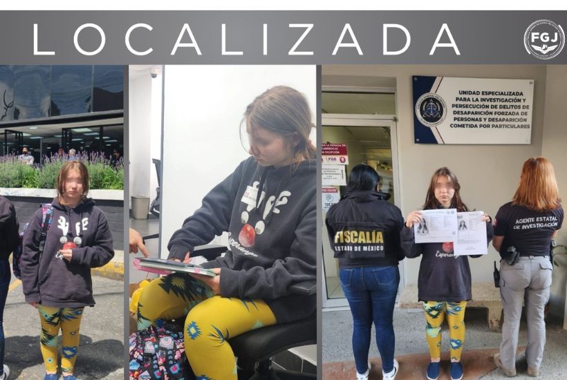 Menor rusa localizada en Tijuana