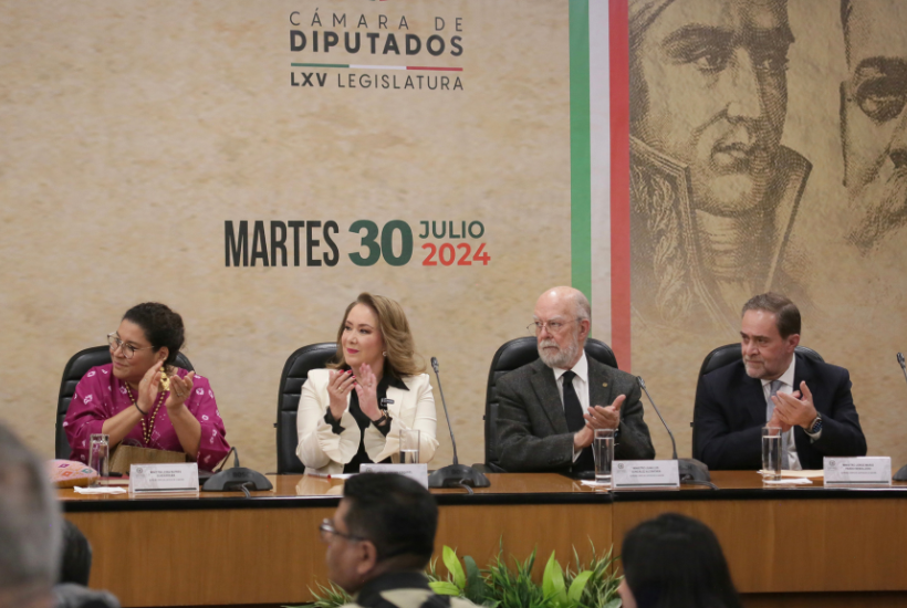 Representantes de la Suprema Corte participaron este martes en el Séptimo Foro de Diálogos Nacionales sobre la reforma constitucional al Poder Judicial.