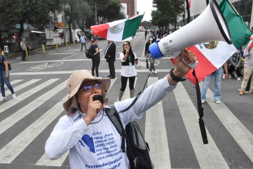 protesta por reforma judicial 