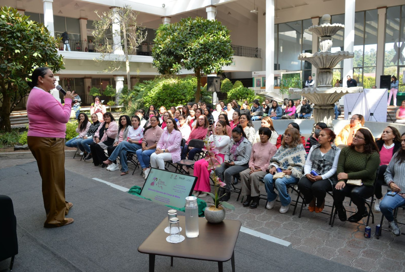 Las acciones se enmarcaron en la conmemoración del Día Mundial de la Lucha contra el Cáncer de Mama