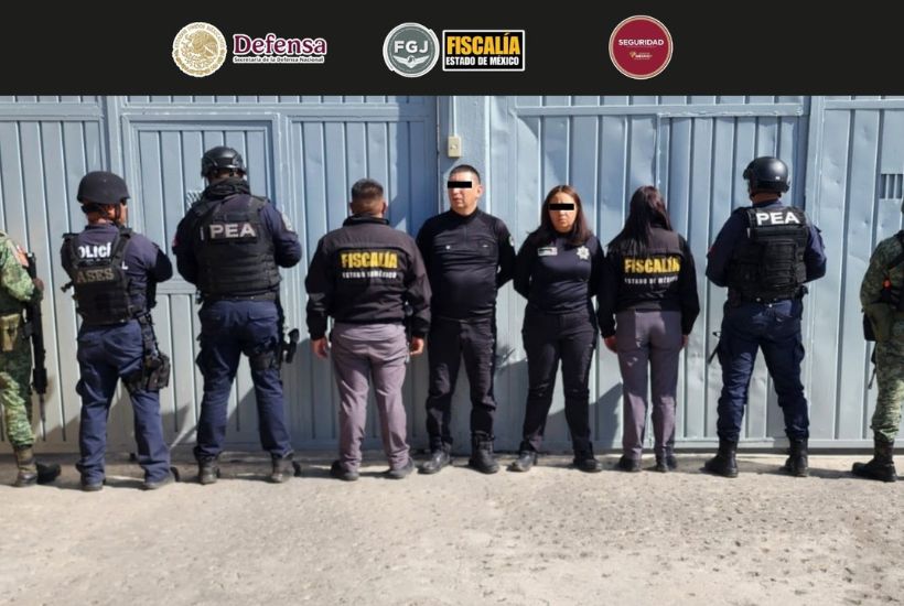 policías de Ecatepec detenidos 