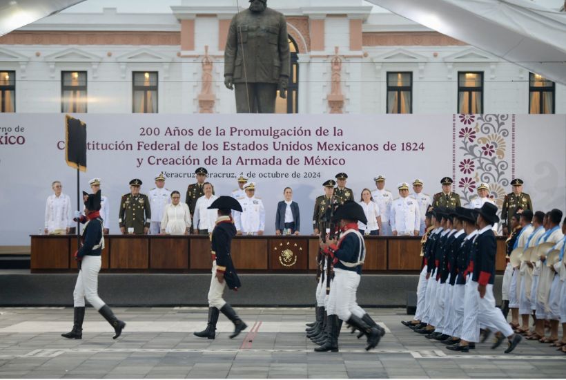 Bicentenario de la Constitución Federal de los Estados Unidos Mexicanos de 1824, desde Veracruz