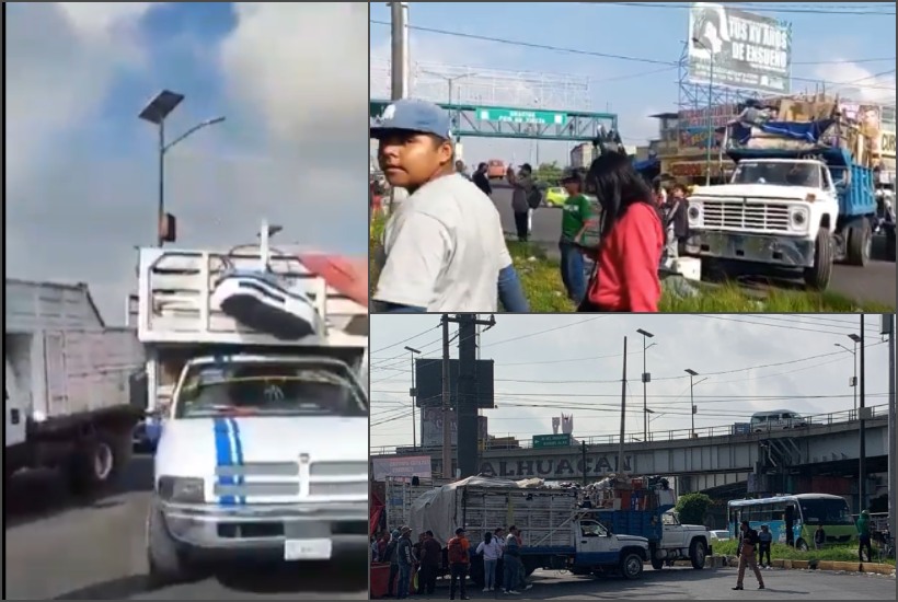 Recolectores en Chimalhuacán