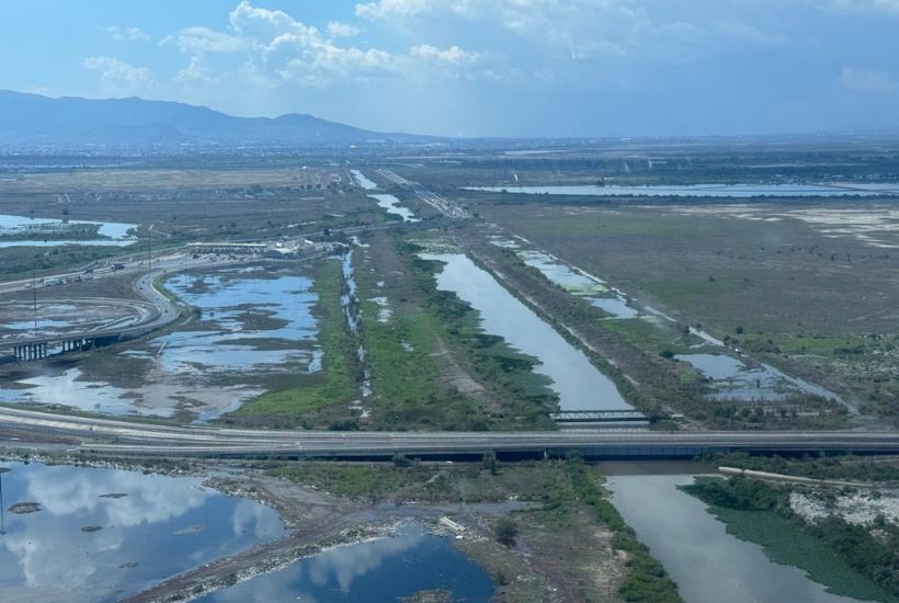 sobrevuelo en presas de Edomex 